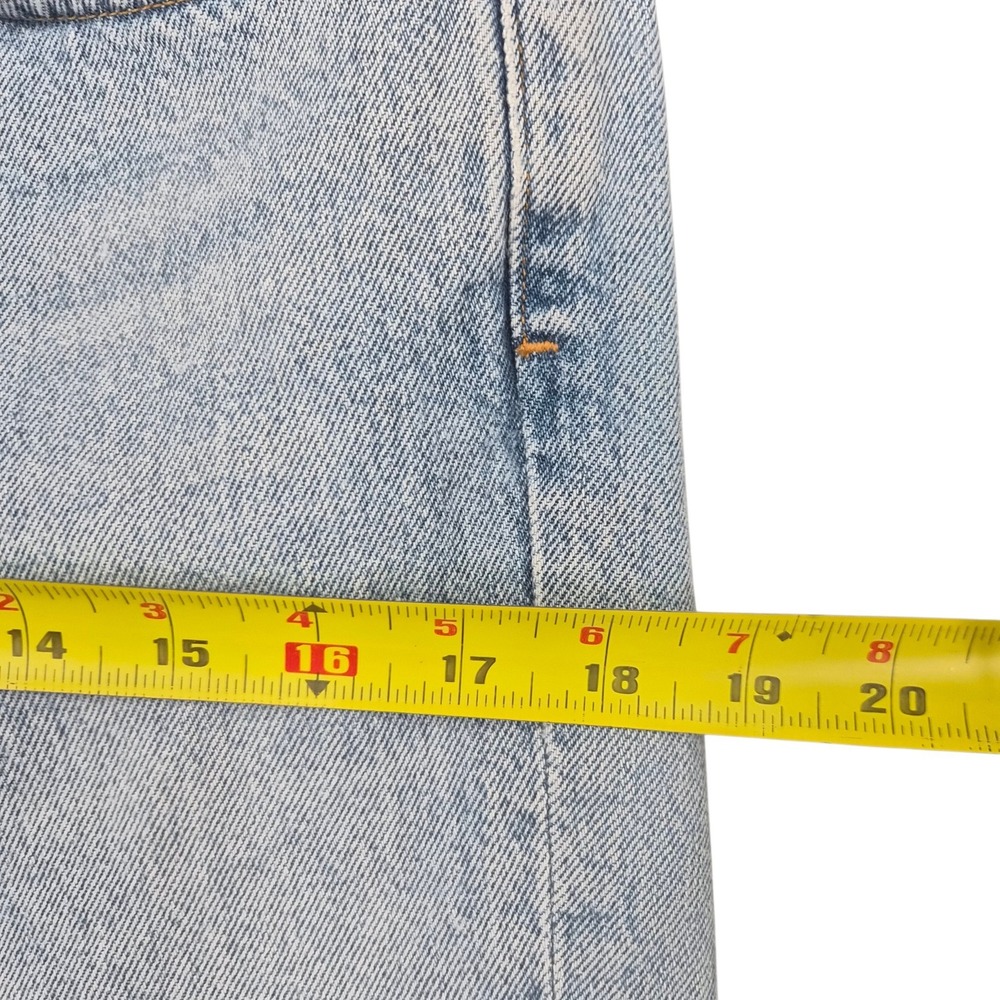 AGOLDE Ripley High Rise Straight Leg Jeans Light Wash Blue Size 27 A141-1141 - Picture 11 of 12